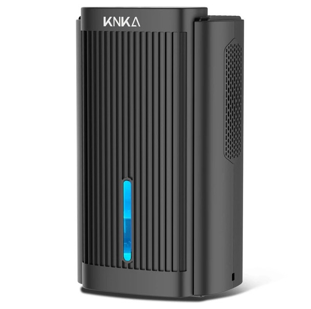 KNKA DEHUMIDIFIER 95 OZ WATER TANK QUIET DEHUMIDIFIER - BLACK