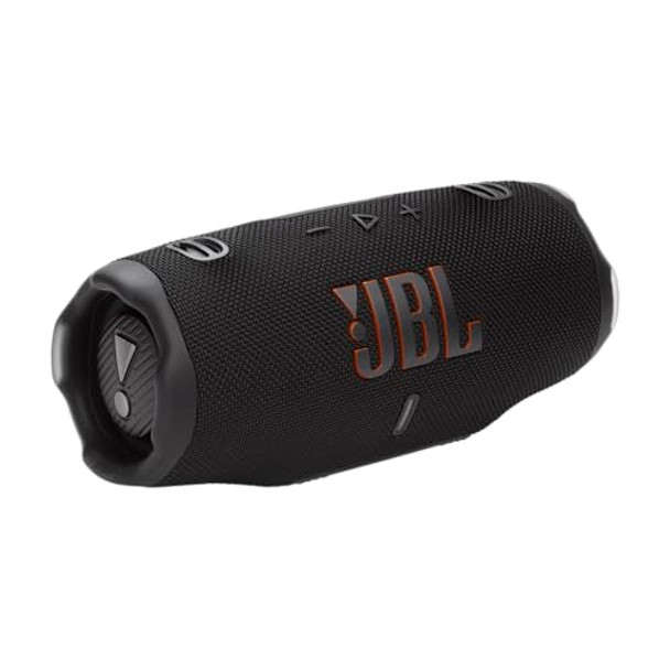 JBL Charge 6 Portable Waterproof Bluetooth Speaker JBLCHARGE6BLKAM - Black