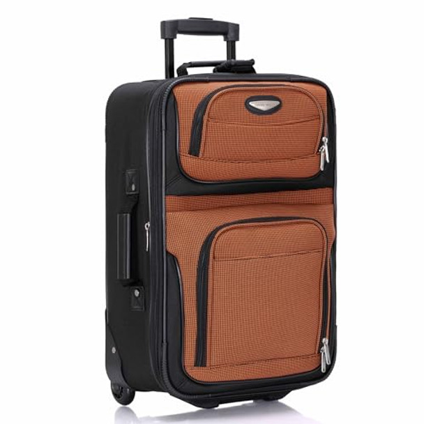 Travel Select Amsterdam 21-Inch Softside Expandable Carry-On Luggage, 2-Wheel New Travel Select Amsterdam 21-Inch Softside Expandable Carry-On Luggage, 2-Wheel New