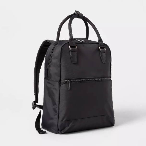 OPEN STORY SIGNATURE 16" COMMUTER BACKPACK - BLACK