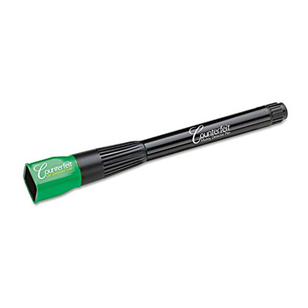 DRI-MARKĀ® DUAL-TEST COUNTERFEIT DETECTION PEN WITH UV LED LIGHT, BLACK - BLACK New DRI-MARKĀ® DUAL-TEST COUNTERFEIT DETECTION PEN WITH UV LED LIGHT, BLACK - BLACK New