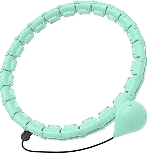MEBIUSYHC COTTON YANGDA SMART HULA RING HOOPS WEIGHTED - MINT GREEN MEBIUSYHC COTTON YANGDA SMART HULA RING HOOPS WEIGHTED - MINT GREEN
