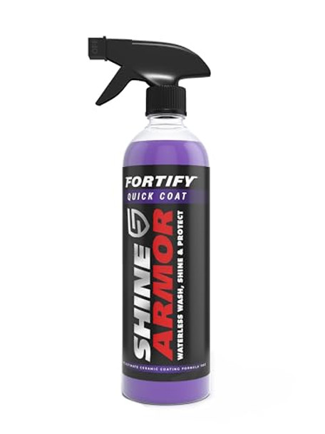 SHINE ARMOR FORTIFY QUICK COAT 3-IN-1 CERAMIC COATING SPRAY (8OZ) - PURPLE New SHINE ARMOR FORTIFY QUICK COAT 3-IN-1 CERAMIC COATING SPRAY (8OZ) - PURPLE New