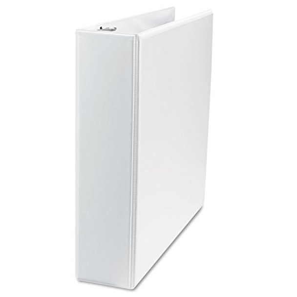 UNIVERSAL ECONOMY D-RING VINYL VIEW BINDER, 2-INCH CAPACITY, WHITE - WHITE New UNIVERSAL ECONOMY D-RING VINYL VIEW BINDER, 2-INCH CAPACITY, WHITE - WHITE New
