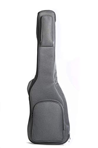 Hola! Music Electric Bass Guitar Case, GT/GTR & Bass, DLX-E-BAG - Gray Hola! Music Electric Bass Guitar Case, GT/GTR & Bass, DLX-E-BAG - Gray