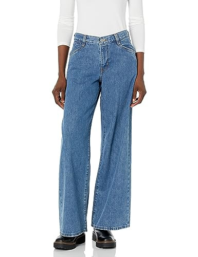 LEVI'S WOMENS 94 BAGGY WIDE LEG JEAN - SIZE: WOMEN 31LX31W - TAKE CHANCES New
