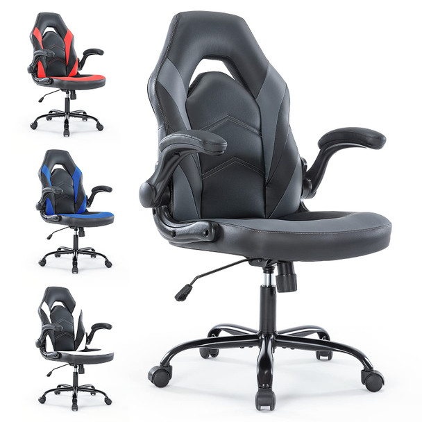 OLIXIS Gaming Chair Ergonomic Office Chair, Padded High Back Desk Chair