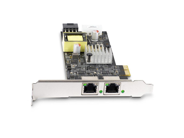 StarTech 2-Port 2.5Gbps NBASE-T PoE Network Card, Dual Intel I225-V, 802.3af/at