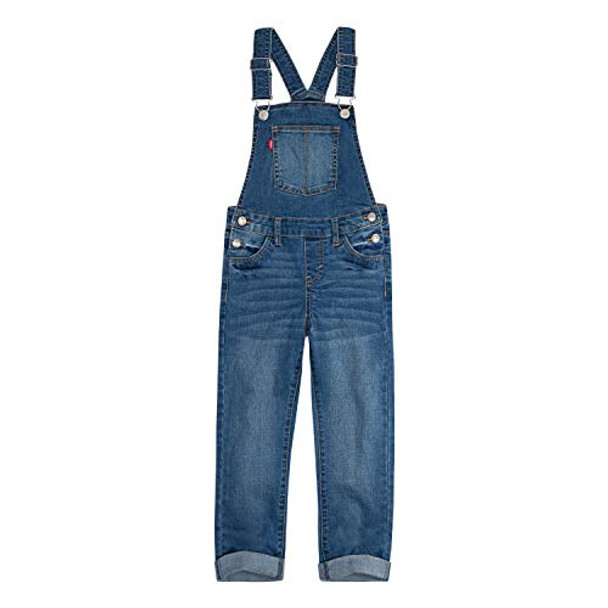 LEVI'S GIRLS DENIM OVERALL - SIZE: YOUTH 14 - WEST LAKE New LEVI'S GIRLS DENIM OVERALL - SIZE: YOUTH 14 - WEST LAKE New