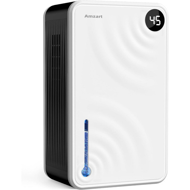 AMZART DEHUMIDIFIER, DEHUMIDIFIERS FOR HOME (1000 SQ.FT) 98 OZ DEHUMIDIFIER