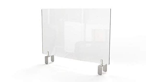 GHENT CLEAR PARTITION EXTENDER WITH ATTACHED CLAMP GHEPEC2429A - CLEAR New GHENT CLEAR PARTITION EXTENDER WITH ATTACHED CLAMP GHEPEC2429A - CLEAR New
