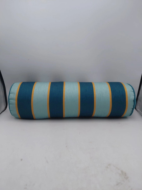 THRESHOLD STRIPED BOLSTER PILLOW GREEN BERRY STRIPE REMOVABLE COVER THRESHOLD STRIPED BOLSTER PILLOW GREEN BERRY STRIPE REMOVABLE COVER