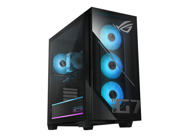 ASUS ROG GM700 (2025) Gaming Desktop PC, AMD Ryzen 7 8700F Processor, AMD Radeon