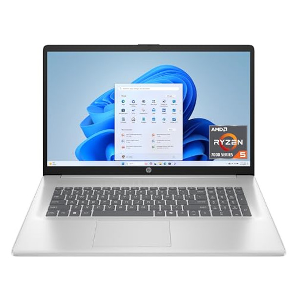 HP 17.3" Laptop NHD AMD Ryzen 5 7520U 16GB 512GB SSD AMD Radeon 17-CP2199NR