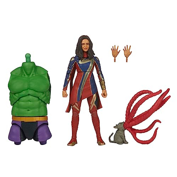 MARVEL LEGENDS MS. MARVEL MARVEL STUDIOS THE MARVELS 6-INCH  F3682 MARVEL LEGENDS MS. MARVEL MARVEL STUDIOS THE MARVELS 6-INCH  F3682