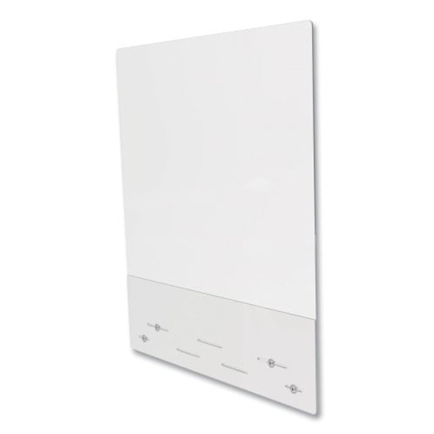 DEFLECTO MOUNTING SAFETY BARRIER FULL SHIELD BRACE 2/CARTON - CLEAR New DEFLECTO MOUNTING SAFETY BARRIER FULL SHIELD BRACE 2/CARTON - CLEAR New