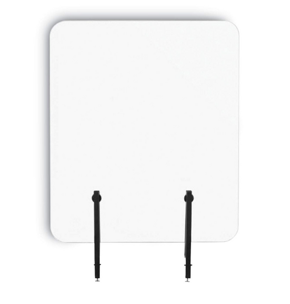 MASTERVISION PROTECTOR SERIES FRAMELESS GLASS DESKTOP DIVIDER 47.2 X 0.16 X 35.4 New MASTERVISION PROTECTOR SERIES FRAMELESS GLASS DESKTOP DIVIDER 47.2 X 0.16 X 35.4 New