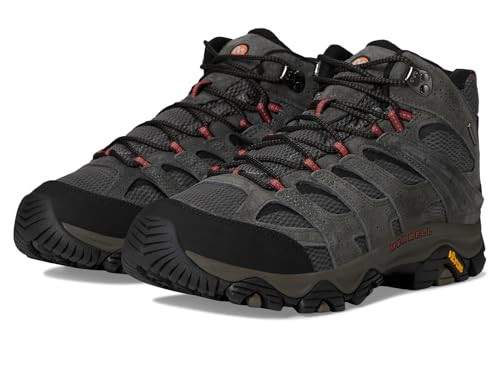 MERRELL MEN'S MOAB 3 MID WATERPROOF HIKING BOOT - SIZE 10 BELUGA