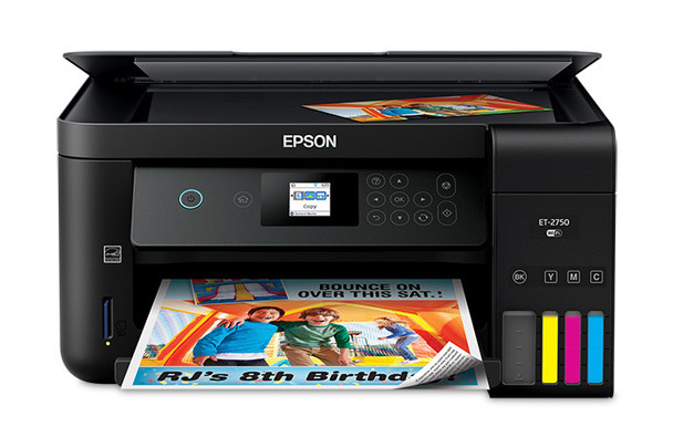 ESPON EXPRESSION ET-2750 ECOTANK ALL-IN-ONE SUPERTANK PRINTER - BLACK