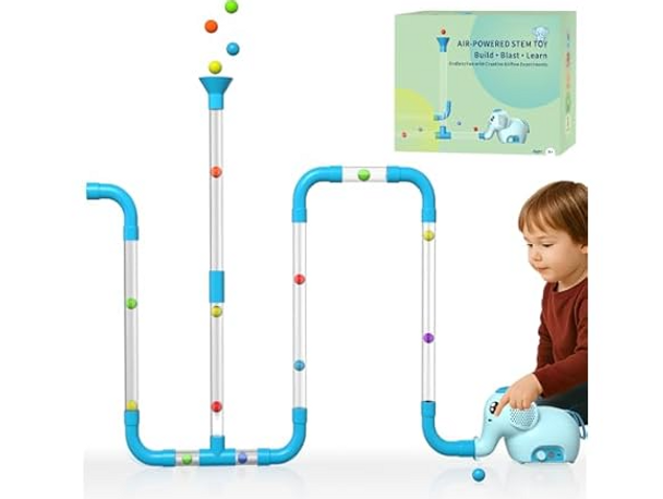 EDUCATIONAL AIR TUBES TOY AIR-POWERED STEM TOYBUILD. BLAST LEARN ENDLESS FUN EDUCATIONAL AIR TUBES TOY AIR-POWERED STEM TOYBUILD. BLAST LEARN ENDLESS FUN