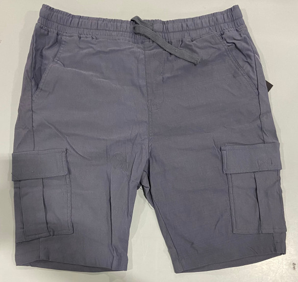 GALAXY BY HARVIC SHORTS WITH CARGO POCKETS - SIZE: MEN XL - GRAY New