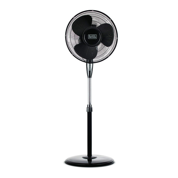 BLACK & DECKER 16 INCHES STAND FAN WITH REMOTE - BLACK BLACK & DECKER 16 INCHES STAND FAN WITH REMOTE - BLACK