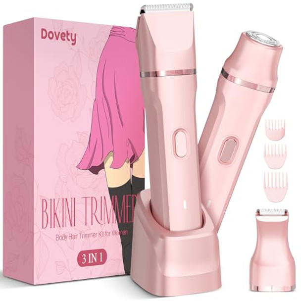 DOVETY BIKINI TRIMMER FOR WOMEN - PINK DOVETY BIKINI TRIMMER FOR WOMEN - PINK