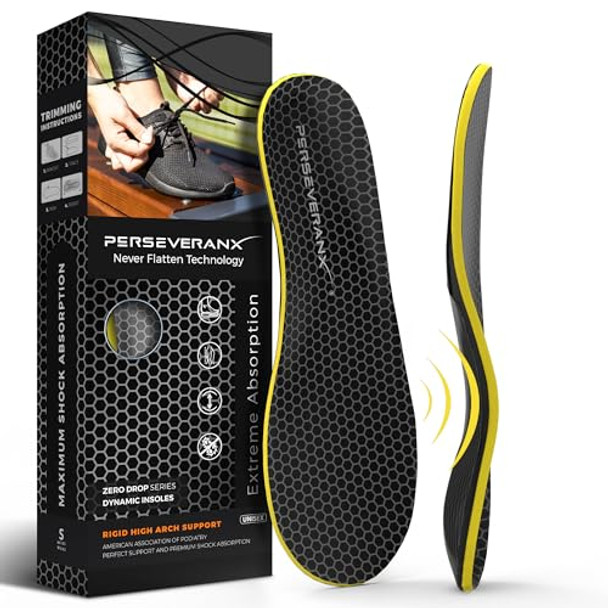 PERSEVERANX NASA GRADE PLANTAR FASCIITIS INSOLES MEN&WOMAX BETWEEN 9-10.5 BLACK PERSEVERANX NASA GRADE PLANTAR FASCIITIS INSOLES MEN&WOMAX BETWEEN 9-10.5 BLACK