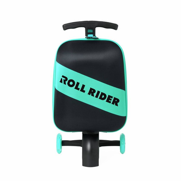 ROLL RIDER SOFTSIDE MEDIUM CHECKED SCOOTER SUITCASE - TEAL ROLL RIDER SOFTSIDE MEDIUM CHECKED SCOOTER SUITCASE - TEAL