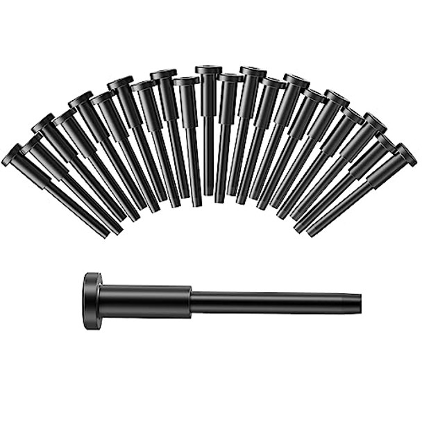 BLIKA 20 Pack 1/8" Black Stainless Steel Receiver Swage Stud Cable Railing BLIKA 20 Pack 1/8" Black Stainless Steel Receiver Swage Stud Cable Railing