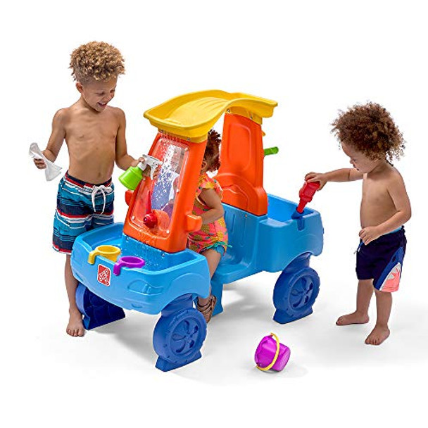STEP2 CAR WASH SPLASH CENTER, KIDS WATER TABLE & PRETEND PLAY CAR - MULTICOLOR STEP2 CAR WASH SPLASH CENTER, KIDS WATER TABLE & PRETEND PLAY CAR - MULTICOLOR