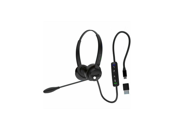 Adesso Xtream P4T-TAA Push to Talk Headset with microphone, Volume +/-,