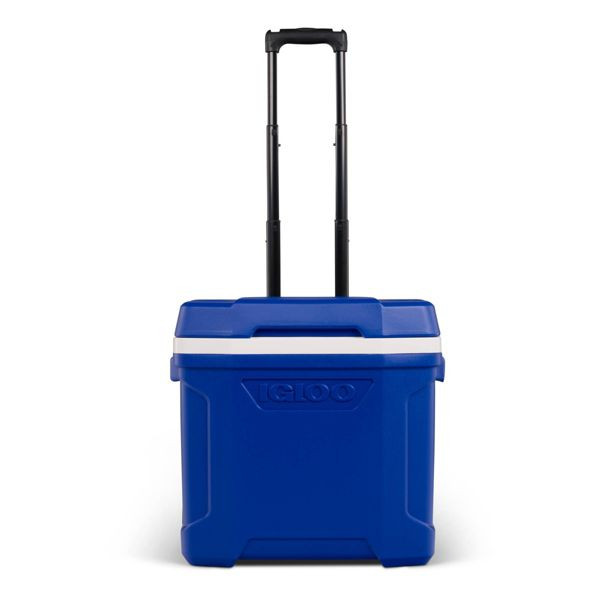 IGLOO LATITUDE 30QT ROLLING COOLER - BLUE