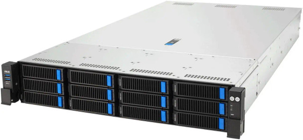 ASUS AMD EPYC 9005 DUAL-PROCESSOR 2U SERVER SUPPORTS UP TO 24 RDIMM - BLACK