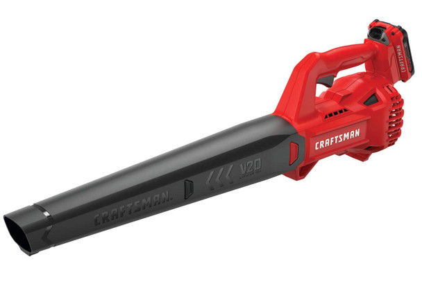 CRAFTSMAN 20V MAX CORDLESS LEAF BLOWER BATTERY CHARGER CMCBL710D1 - RED