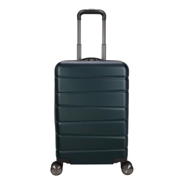 SKYLINE 20IN LUGGAGE HARDCOVER WHEELS EXTENDABLE HANDLE - SEA MOSS