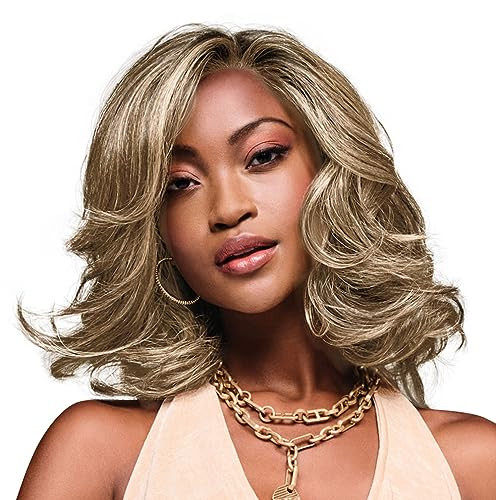 HAIRUWEAR KIM KIMBLE JASMINE SHOULDER-LENGTH WIG, MC25 88SS HONEY