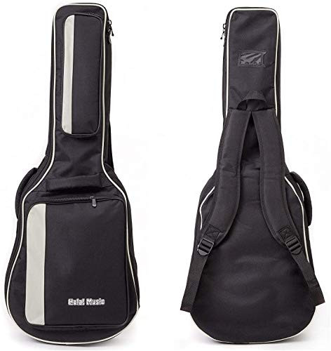 HOLA MUSIC ACOUSTIC AND CLASSICAL GUITARS GIG BAG 3/4 SIZE (36 INCH) - BLACK