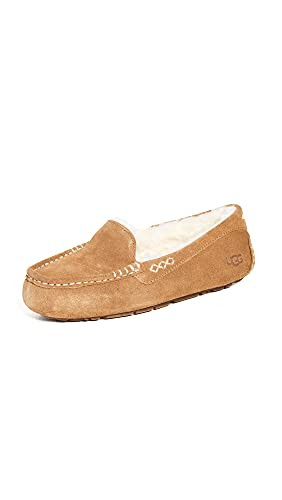 1106878 UGG WOMEN'S ANSLEY SLIPPER - SIZE 7 (JP W24) - CHESTNUT