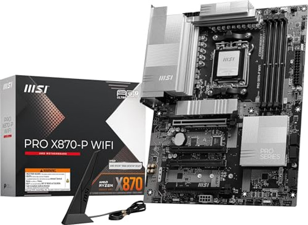 MSI PRO X870-P WIFI V1 PROSERIES MOTHERBOARD (AMD RYZEN 9000/8000/7000) - MULTI