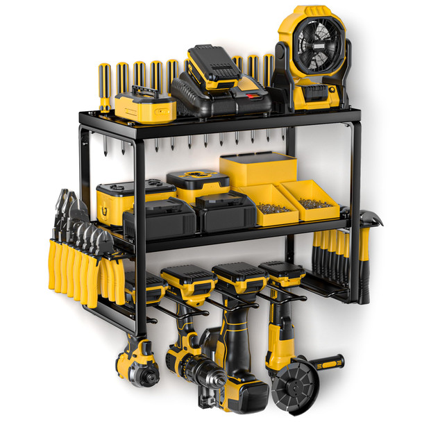 Power Tool Organizer Wall Mount Tool Holder Organization One President QD60014