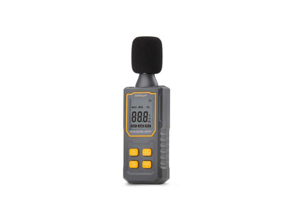 StarTech Handheld Digital Sound Meter w/Large LCD, Noise/Decibel Reader for