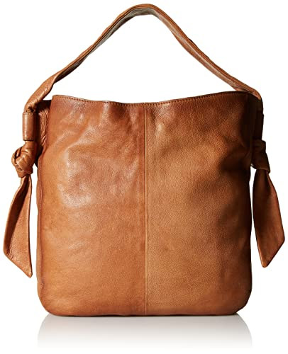 DB1108 Frye Nora Knotted Hobo Bag - Beige