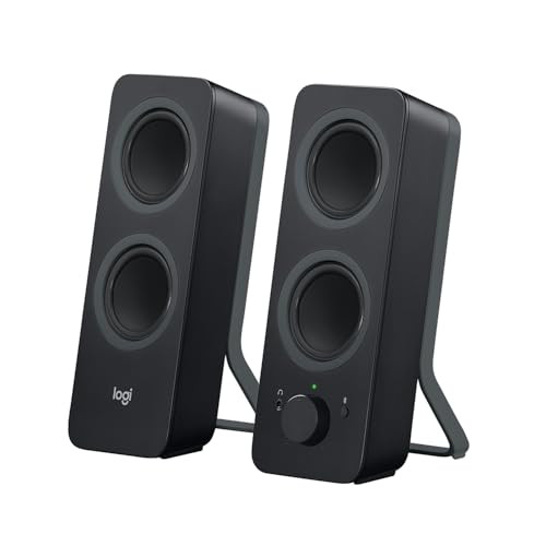 LOGITECH Z207 2.0 STEREO COMPUTER SPEAKERS WITH BLUETOOTH - BLACK