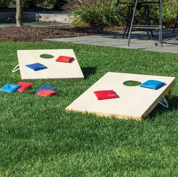 BEYOND OUTDOORS WOODEN BEAN BAG TOSS