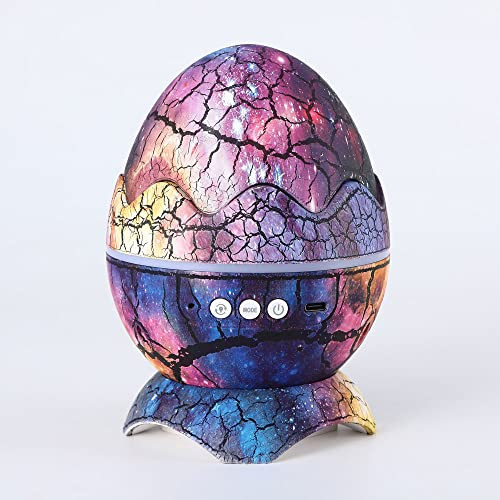 Starry Projector for Kids Room Dinosaur Egg Projector with White Noise