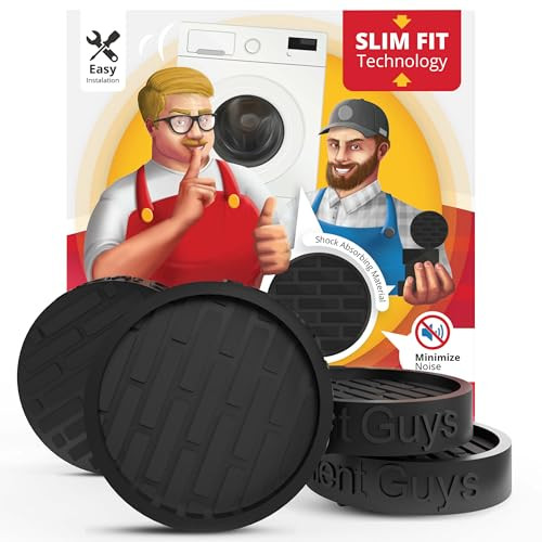 Silent Guys Anti Vibration Pads for Washing Machine 4 pcs Anti Vibration Mat New