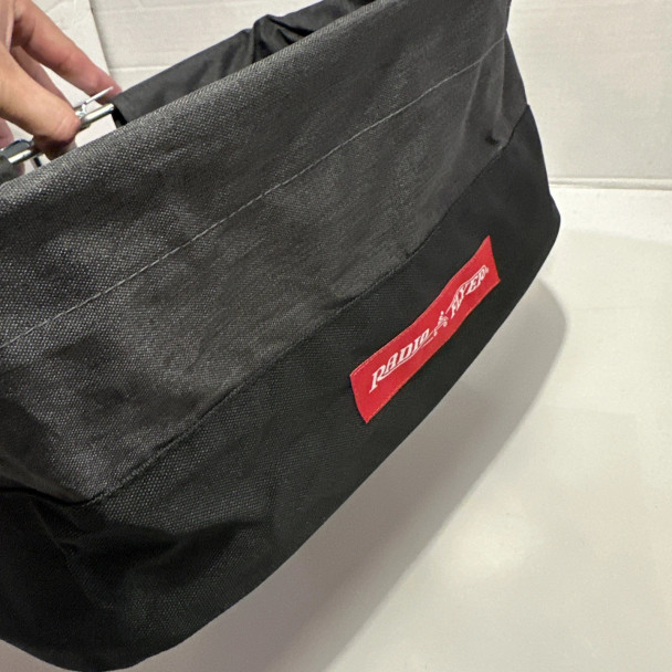 RADIO FLYER TRICYCLE REAR STORAGE BASKET ACCESSORY - BLACK