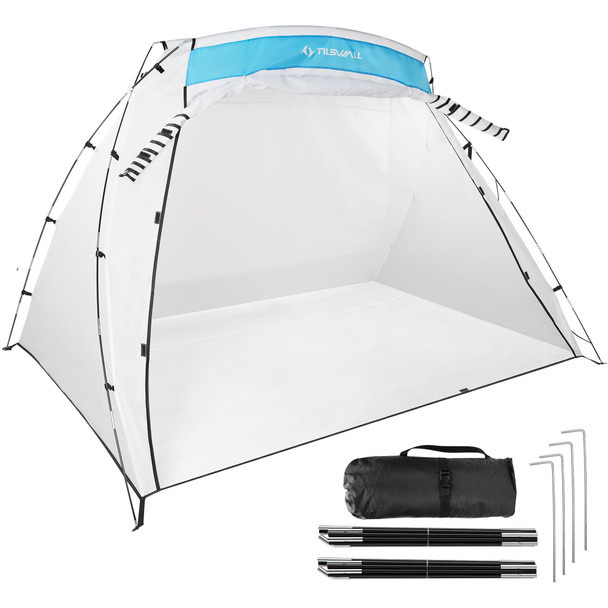 Tilswall Paint Booth, 8.86 x5.91 x5.58 ft Larger Portable Paint Booth Tent