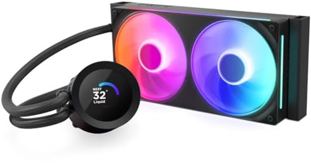 NZXT KRAKEN PLUS 240 RGB AIO CPU LIQUID COOLER 240MM RADIATOR CL-2307 - BLACK